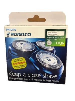 Cabezales de afeitado PHILIPS NORELCO HQ6/52 Super Lift & Cut Heads Foto 1 de 4