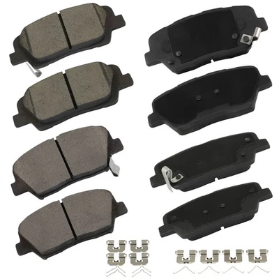 Pastillas de freno delanteras traseras de cerámica para Kia Sorento Hyundai Santa Fe Sport 2017 2018 Foto 1 de 4