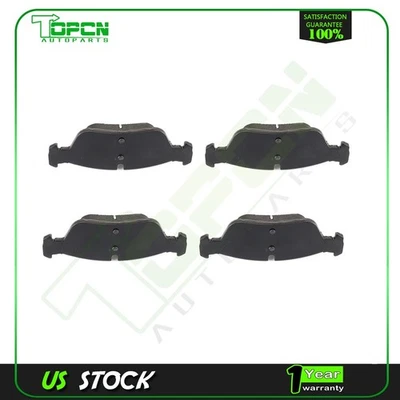 4X Par de almohadillas metálicas delanteras para BMW 328is 1996-2002 Z3 2000 323Ci 1996-1999 Foto 1 de 2
