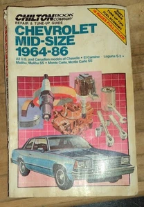 Chilton Repair & Tune-Up Chevy Mid-Size 1964-1986 US & Canadian Models - Bild 1 von 3