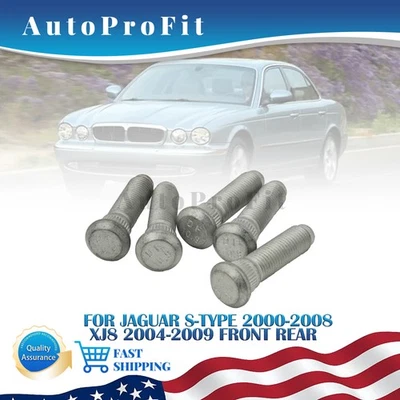 NEW 5x Wheel Stud For Jaguar S-Type 2000-2008 XJ8 2004-2009 Front Rear XR853331 Foto 1 de 4