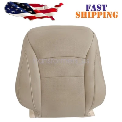 Fits Honda Accord 2013-2017 Passenger Top Seat Cover Tan Pocket Back Version - Изображение 1 из 4