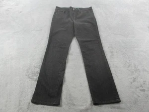 Lauren Ralph Lauren Jeans Womens 8 Black Straight Leg Classic Five Pocket Denim - Picture 1 of 9