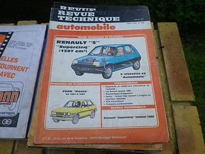 RTA 458 RENAULT 5 Supercinq 1397 5 vitesses et Automatic Evolution FIESTA 81/83 - Foto 1 di 1