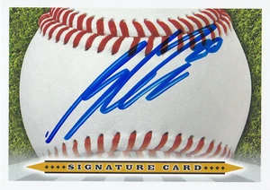 Blaze Jordan Signed IP 3.5x2.5 Signature Card Boston Red Sox #22 Prospect! - Picture 1 of 1