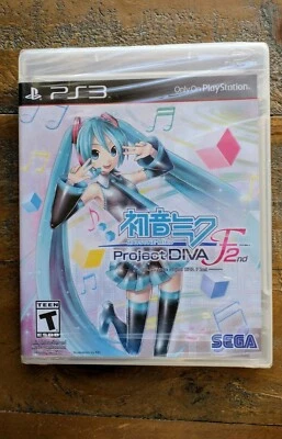 NUEVO ✹ Hatsune Miku Project DIVA F 2nd ✹ Playstation 3 PS3 ✹ Sellado de fábrica ✹ EE. UU. Foto 1 de 4