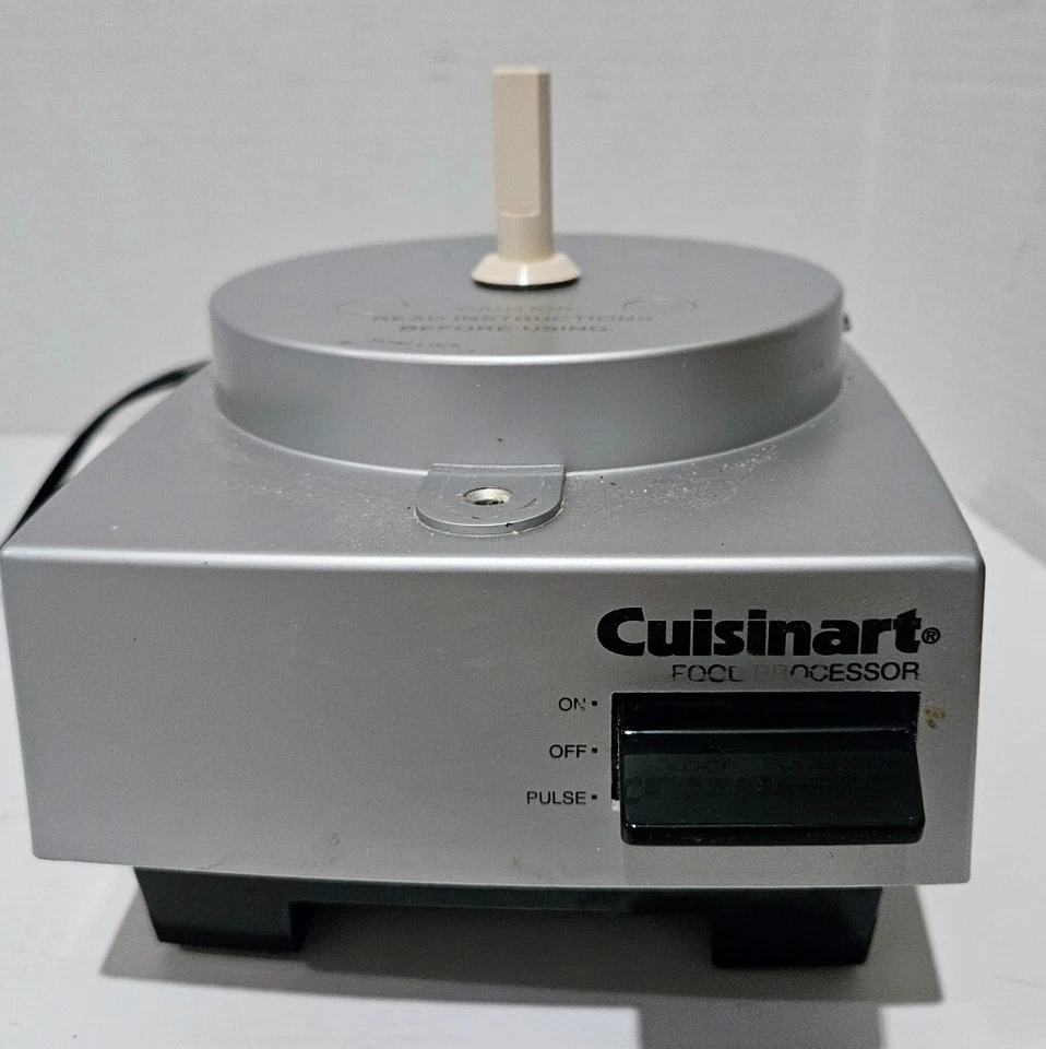 Cuisinart Basid Food Processor Motor Base Only ~ DLC-5BC ~ Tested, works - Image 1 of 4