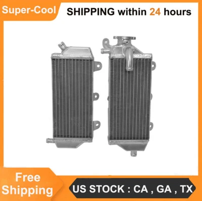 Full Aluminum Radiator for Yamaha 2014-2017 YZ450F & 2014-2018 YZ250F YZ250FX Foto 1 de 4
