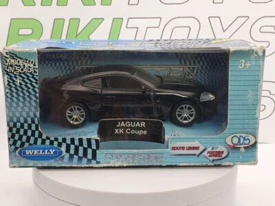 Jaguar XK Coupé Welly 1/43 Nero - Immagine 1 di 3