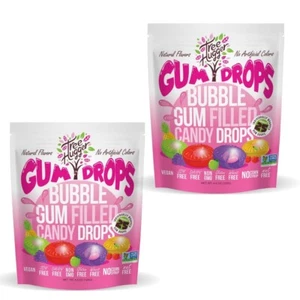 Tree Hugger Bubble Gum Filled Candy Drops 4.4 Oz (Pack of 2) "Exp 7/2025" - Picture 1 of 3
