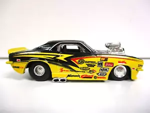 MAISTO - SUPERCHARGED 1968 CHEVROLET CAMARO SS PRO-STREET DRAG CAR - 1/64 - Picture 1 of 12