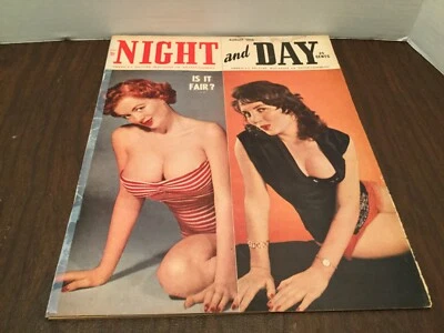August 1956 Issue Of Night And Day Magazine Poor To Fair Condition - Image 1 of 3