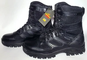 Thorogood Stivali Impermeabili Uomo Deuce Z-Trac 8" con Zip Laterale, Taglia 11,5 (Larghi), Nero - Foto 1 di 6