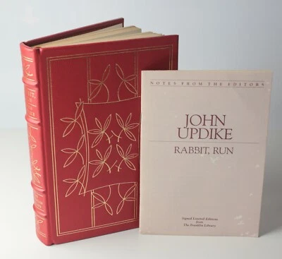 Franklin Library Rabbit, Run, Signed Ltd Ed by John Updike 1977 - Image 1 of 4