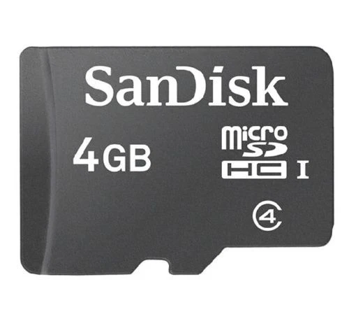 4GB Sandisk Micro SD SDSDQ SDHC C4 TF Flash Memory Card - Image 1 of 1