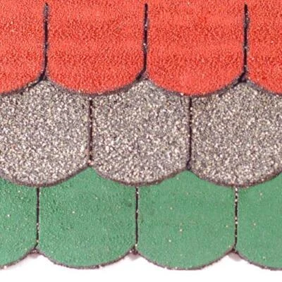 1 SET Dachschindeln Biberschwanz (33 mm) hergestellt in Deutschland Vogelhaus - Bild 1 von 4