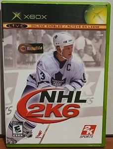 Xbox NHL 2K6 with Manual Tested And Working Complete In Box Maple Leafs - Picture 1 of 5