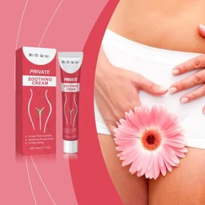 Crema de cuidado privado para mujer picazón corporal calmante suavemente nutritiva 20 g❀ - Imagen 1 de 10