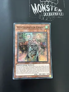 YUGIOH WITCHCRAFTER GENNI SUPER RARE IGAS-EN021 1ST EDITION  - Picture 1 of 2