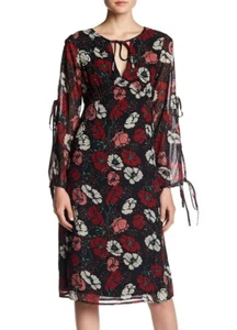 Lucca Couture 155643 Women's Madelyn Printed Cutout Sleeve Dress Sz. Small - Picture 1 of 3