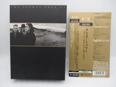 U2 CD & DVD The Joshua Tree Super Deluxe Edition W/ Box Futter Notizzettel Japan - Bild 1 von 4