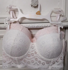 Jessica Simpson 2 pack Convert to Strapless Pushup Bra set of 2 NWT SZ 34C & 36C - Picture 1 of 7