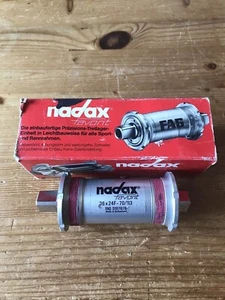 NEW Nadax Bottom Bracket Favorit ITA 70mm 36x24F 113mm FAG 519767B RETRO VTG NOS - Picture 1 of 5