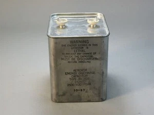 Capacitor24 MFD 2500 VDC Aerovox PX14D2 Vintage - Nuevo - Imagen 1 de 3