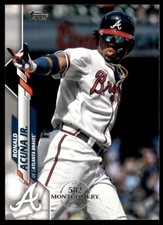 2020 Topps Factory Set 582 Montgomery Club #150 Ronald Acuna Jr.