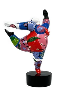 Dancing Ballerina -hommage An Niki De Saint Phalle -nana Thick Woman Figur 20017 - Picture 1 of 1