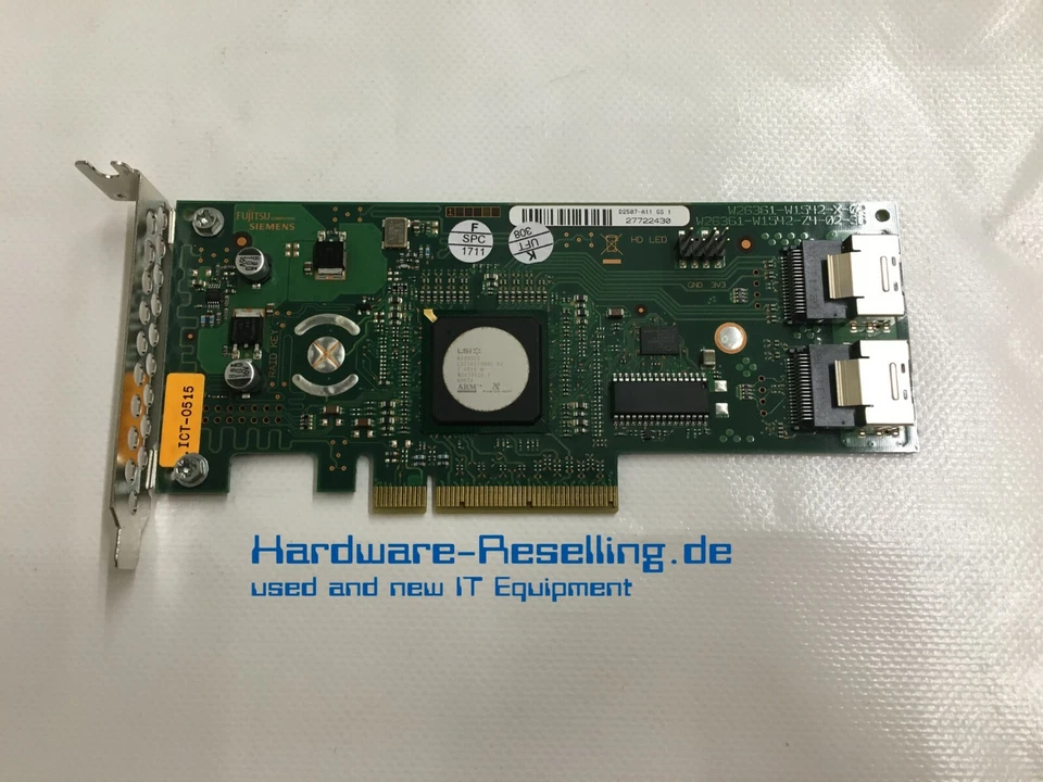 Fujitsu D2507-A11 GS1 SAS Raid Controller 8-CH - SAS - PCIe x4 / x8 - Immagine 1 di 1