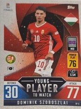 TOPPS The Road to UEFA Nations League Finals 2022/23 Match Attax 101 Young Playe