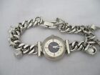 Monopoly Women's Silver Toned Bracelet Band Analog Watch Charms
