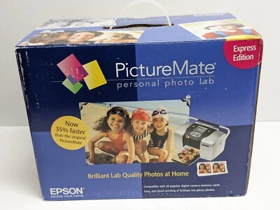 Epson PictureMate Express Edition Portable Digital Photo Inkjet Printer - Image 1 of 4