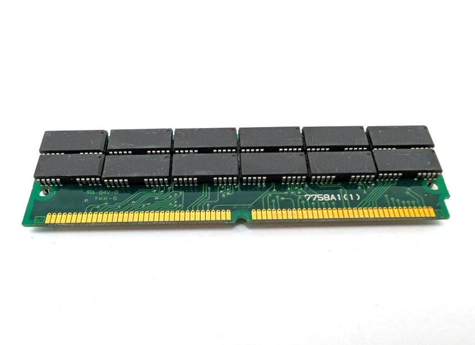 Toshiba THM362020ASG-70 8MB PS/2 FPM RAM SIMM 2Mx36 Parity 72-Pin Memory - Image 1 of 1