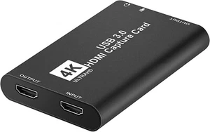 KUYIA Game Capture Card 4K Ultra HD HDMI to USB 3.0 FREE P&P - Picture 1 of 7