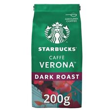 Starbucks Caffe Verona Dark Roast Ground Coffee - 200 g Free Shipping Worldwide