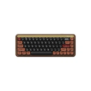 Akko Mechanical Gaming Keyboard with Walnut Wooden Case, MU01 Autumn 65% 68-K... - Picture 1 of 7