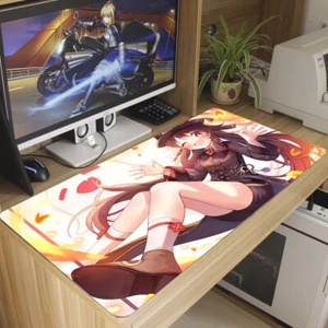 Anime Genshin Impact Hu Tao Keyboard Mouse Pad Play Mat GAME Mousepad 40X70CM r2 - Picture 1 of 1