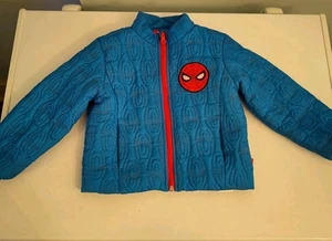 Disney Store Marvel Spider-Man blaue leichte Steppjacke Kleinkinder Größe 2T - Bild 1 von 13