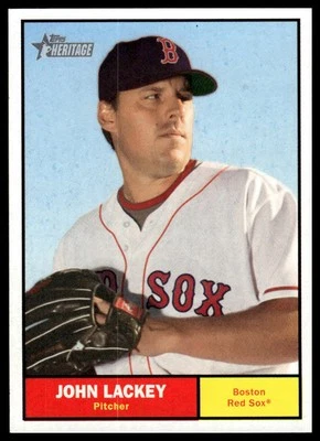 2010 Topps Heritage John Lackey #121 - Image 1 of 2