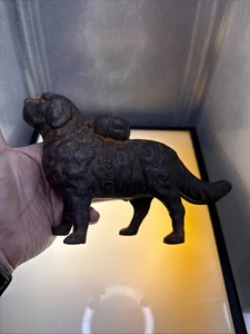 Anfang 1900 Bernhard I Höre einen Ruf Metall Gusseisen Münzbank extrem selten - Bild 1 von 14