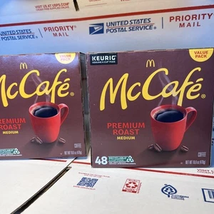 2x McCafe Premium Café Tostado K-Cups 48ct Tostado Medio Keurig Cápsulas 96 Total - Imagen 1 de 2