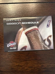 2007-2008 Cleveland Cavs Pocket Schedule - Picture 1 of 2