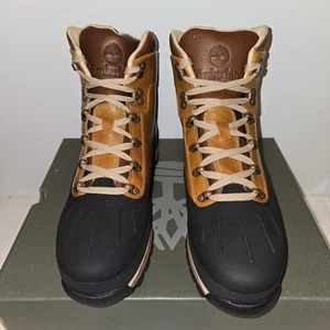 Stivali Timberland EUROHIKER punta a conchiglia anatra marrone chiaro taglia US 10 - Foto 1 di 7