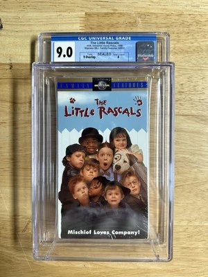 The Little Rascals (VHS, 1994) – Sealed CGC Graded 9.0 A – Family Comedy Classic - Image 1 of 3