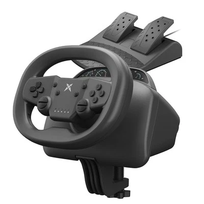 Gaming Racing Wheel with Pedal Wireless Steering Wheel for Switch/PC/PS4/PS3 - Image 1 of 4
