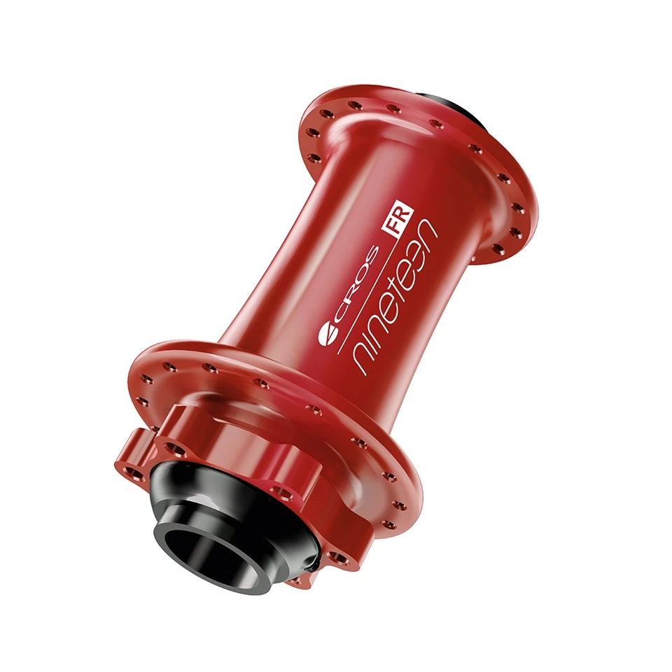 Buje delantero rojo para bicicleta Acros 9Teen ED - 15 x 100 mm 32H Foto 1 de 1