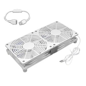 USB Power 120mm Cabinet Cooling Fan with Switches Cable For Networking Equipment - Zdjęcie 1 z 10