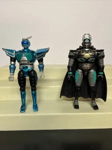 1997 Bettleborgs Dragonborg Astral Borgs & Mega Spectra Titanium Figures W17 - Picture 1 of 7